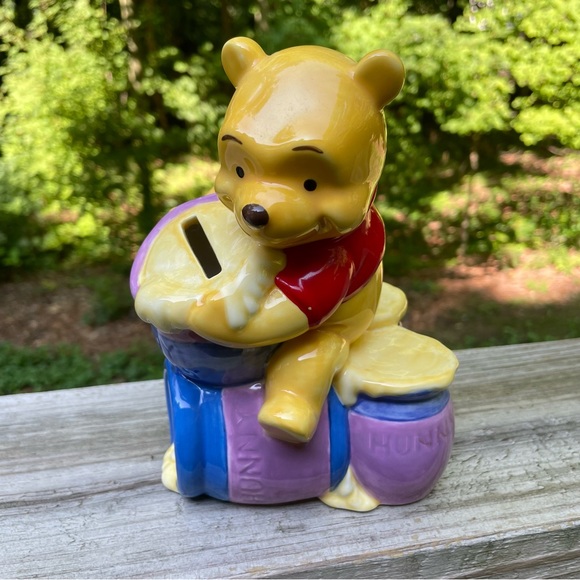 Vintage Pooh Disney Hunny Munny Piggy Bank - Picture 1 of 7
